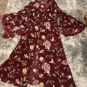 Fashion to Figure Floral Duster